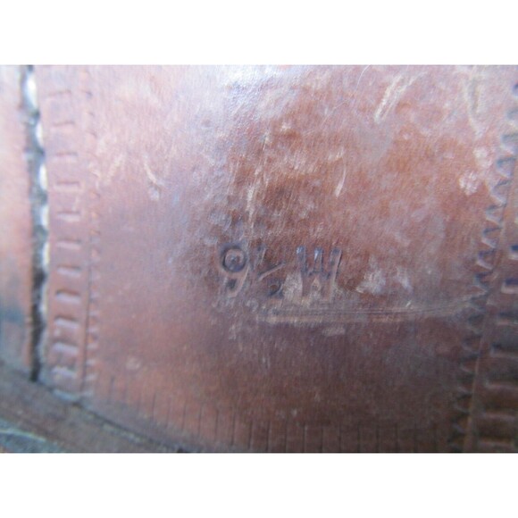 Mezlan Fiore Mens Black Leather Split Toe Derbys Size US 9.5 D Made In Spain - Picture 16 of 16